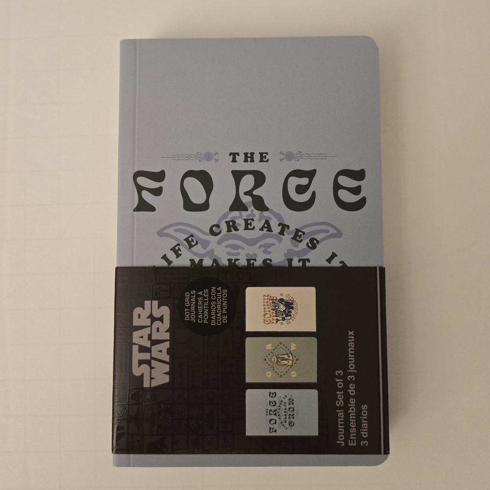 Bundle of 3 Disney Store mini Star Wars notebooks NEW 8x6